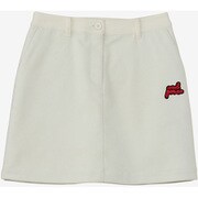 AFF4034E4 10 L [レディス サーモソーラー防風コーデュロイスカート L ホワイト]