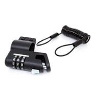ヘルメットロック ダイヤル式 2.5×1500mm BK 43763