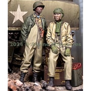 AM35320 1/35 WWII アメリカ陸軍 第761戦車大隊戦車兵セット 2体入 [組立式プラスチックモデル]