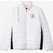 AMF1114G2 10 M [メンズ エアロカプセル中綿フルジップブルゾン M ホワイト]