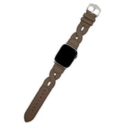 IQ-AW055B41-MO [Apple Watch 41/40/38mm用 ツイスト本革ベルト （055） モカ]