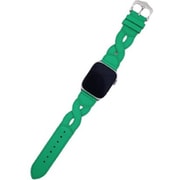 IQ-AW055B41-GR [Apple Watch 41/40/38mm用 ツイスト本革ベルト （055） グリーン]