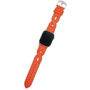 IQ-AW055B41-OR [Apple Watch 41/40/38mm用 ツイスト本革ベルト （055） オレンジ]