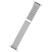 IQ-AW057B45-SV [Apple Watch 49/45/44/42mm用 スライスメタルベルト （057） シルバー]