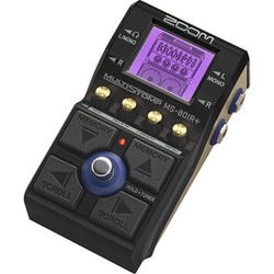 ZOOM MS-80IR+ アンプシミュレータ　宅録 ZOOM 新製品、ストンプボックス型のアンプ＆キャビネット