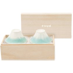 富士猪口 2個セット BL＆BL FL06-00402
