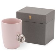 Cup Ring / Pink Silver FL01-00651