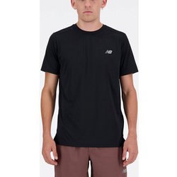 Sport Essentials ランショートスリーブTシャツ メンズ ランニングウェア シャツ ブラック（BK） Mサイズ MT41222