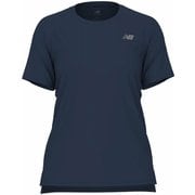 スポーツエッセンシャルショートスリーブTシャツ レディース ランニングウェア シャツ NBネイビー Mサイズ WT41222