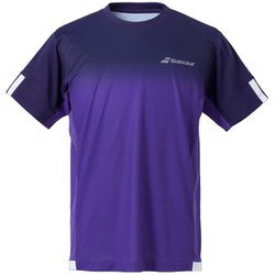 CLUB SHORT SLEEVE SHIRT BUG1310C 167 パープル XLサイズ [テニス 半袖シャツ メンズ]
