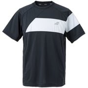 CLUB SHORT SLEEVE SHIRT BUG4311C 105 ブラック Lサイズ [テニス 半袖シャツ メンズ]