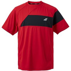 CLUB SHORT SLEEVE SHIRT BUG4311C 104 レッド Mサイズ [テニス 半袖シャツ メンズ]