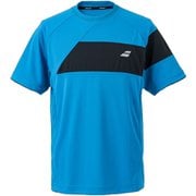CLUB SHORT SLEEVE SHIRT BUG4311C 136 ブルー Lサイズ [テニス 半袖シャツ メンズ]