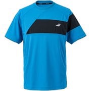CLUB SHORT SLEEVE SHIRT BUG4311C 136 ブルー Lサイズ [テニス 半袖シャツ メンズ]