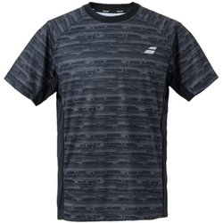 CLUB SHORT SLEEVE SHIRT BUG4312C 105 ブラック Mサイズ [テニス 半袖シャツ メンズ]