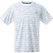 CLUB SHORT SLEEVE SHIRT BUG4312C 101 ホワイト Mサイズ [テニス 半袖シャツ メンズ]