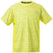 CLUB SHORT SLEEVE SHIRT BUG4312C 113 イエロー Lサイズ [テニス 半袖シャツ メンズ]