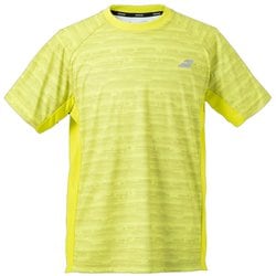 CLUB SHORT SLEEVE SHIRT BUG4312C 113 イエロー XLサイズ [テニス 半袖シャツ メンズ]