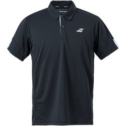 CLUB SHORT SLEEVE SHIRT BUG4313C 105 ブラック XLサイズ [テニス 半袖シャツ メンズ]