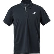 CLUB SHORT SLEEVE SHIRT BUG4313C 105 ブラック XLサイズ [テニス 半袖シャツ メンズ]