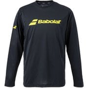 CLUB LONG SLEEVE SHIRT BUP4510C 105 ブラック Mサイズ [テニス 長袖シャツ メンズ]
