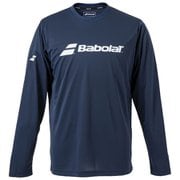 CLUB LONG SLEEVE SHIRT BUP4510C 187 ネイビー Mサイズ [テニス 長袖シャツ メンズ]