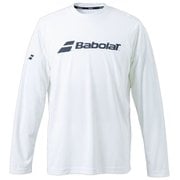 CLUB LONG SLEEVE SHIRT BUP4510C 101 ホワイト XLサイズ [テニス 長袖シャツ メンズ]
