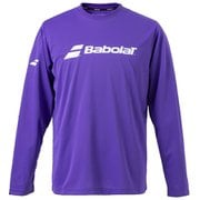 CLUB LONG SLEEVE SHIRT BUP4510C 167 パープル Lサイズ [テニス 長袖シャツ メンズ]