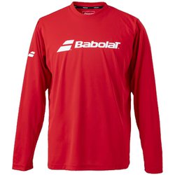 CLUB LONG SLEEVE SHIRT BUP4510C 104 レッド Lサイズ [テニス 長袖シャツ メンズ]