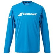 CLUB LONG SLEEVE SHIRT BUP4510C 136 ブルー Mサイズ [テニス 長袖シャツ メンズ]