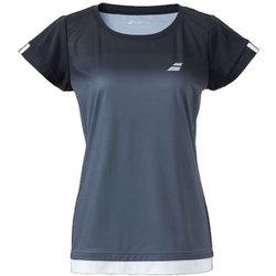 CLUB SHORT SLEEVE SHIRT BWG2332C 105 ブラック XLサイズ [テニス 半袖シャツ レディース]