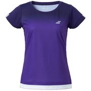 CLUB SHORT SLEEVE SHIRT BWG2332C 167 パープル Mサイズ [テニス 半袖シャツ レディース]