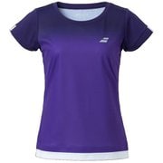 CLUB SHORT SLEEVE SHIRT BWG2332C 167 パープル Lサイズ [テニス 半袖シャツ レディース]