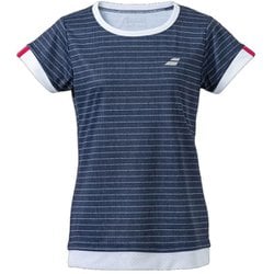 クラブショートスリーブシャツ レディース テニス シャツ ネイビー（187） Lサイズ BWG4330C