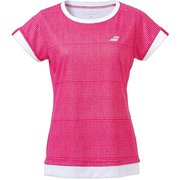 CLUB SHORT SLEEVE SHIRT BWG4330C 156 ピンク Mサイズ [テニス 半袖シャツ レディース]