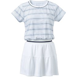 CLUB DRESS BWG4333C 101 ホワイト Lサイズ [テニス ワンピース レディース]