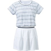 CLUB DRESS BWG4333C 101 ホワイト XLサイズ [テニス ワンピース レディース]