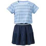 CLUB DRESS BWG4333C 136 ブルー Lサイズ [テニス ワンピース レディース]