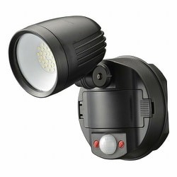 monban 防犯センサーライト 1灯リチウム充電池式 1000ルーメン LS-B100Y1