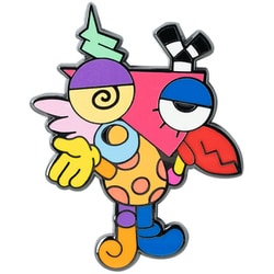 アメイジングデジタルサーカス ピンバッジ ズーブル [キャラクターグッズ]