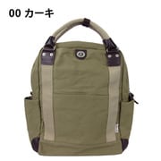 3X80-00 [帆布工房 リュック（キャリー対応 2WAY） カーキ]