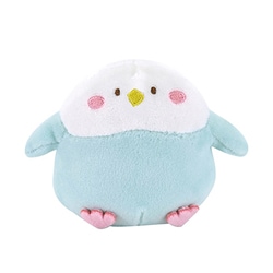 P-9732 HUGHUG（ハグハグ） もっちり ぬいぐるみ ミニ インコ（BL） [キャラクターグッズ]