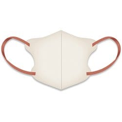 【丸】IKISURU マスクアイボリー×アンティークローズ30枚×18箱 IKISURU（イキスル） - アイボリー×アンティークローズ