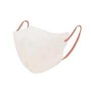 IKISURU 大きめサイズ IVORY/ANTIQUE ROSE 10枚入り マスク ik3d10-02iv