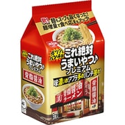 日清これ絶対うまいやつ♪プレミアム 背脂醤油 3食パック 333g