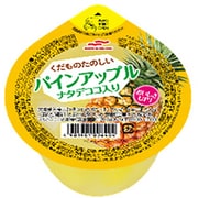 くだものたのしい パインアップル ナタデココ入り 180g