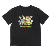 スーパーマリオ Tシャツ オールスターズ BLACK XLサイズ [キャラクターグッズ]