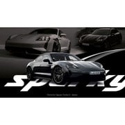 YO64024 1/64 ポルシェ タイカン Turbo S ブラック [ダイキャストミニカー]