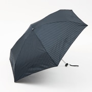 MR002-05 [折り畳み傘 晴雨兼用傘 50cm 5段ミニ UVカット ネイビーストライプ]