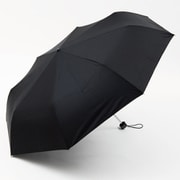 MR004-01 [折り畳み傘 晴雨兼用傘 65cm 耐風 手開き 大型 UVカット ブラック]